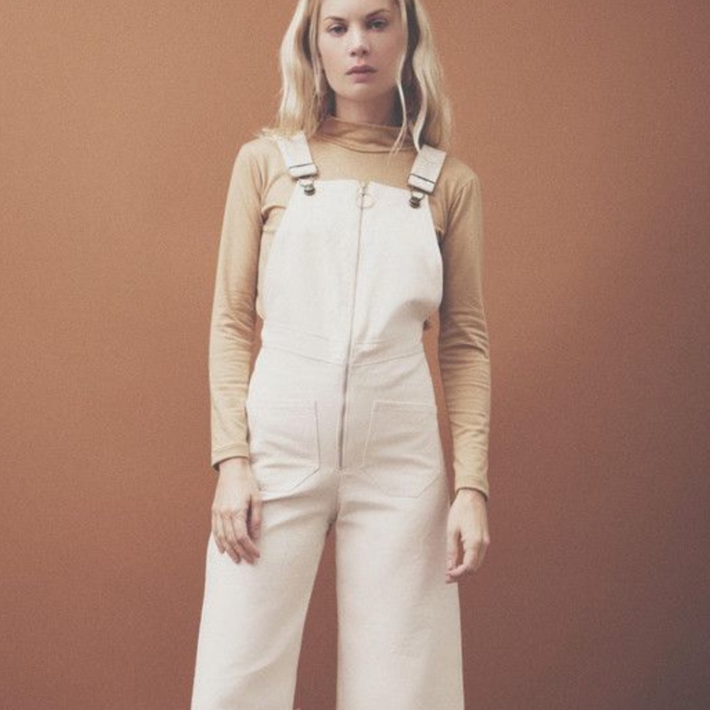 Lykke Wullf Jemma Overalls in Natural Canvas